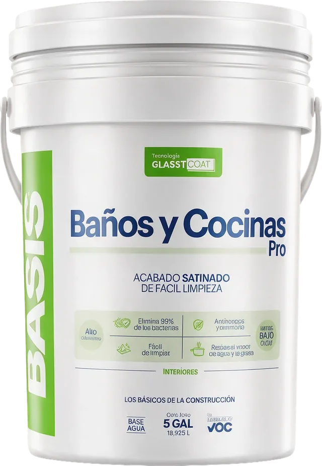 Caneca BASIS Baños y Cocinas Pro, 5 galones